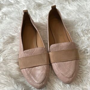 UGG snake skin flats size 8